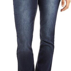 Women's Size Legendary Bootcut Mid-Rise Insta Stretch Juniors Jeans Standard and